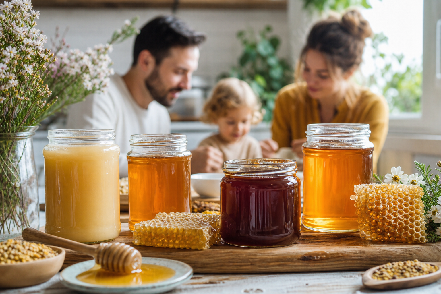 Honig im Familienalltag: Sortenvergleich und Qualitätsmerkmale erklärt